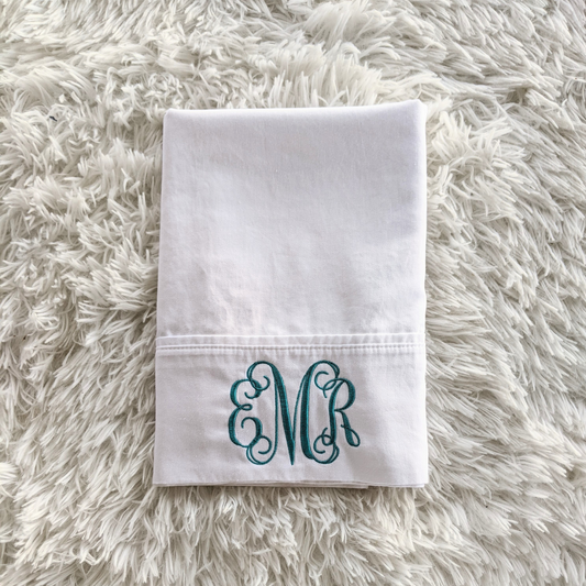 Pillowcases - Monogram - Initials