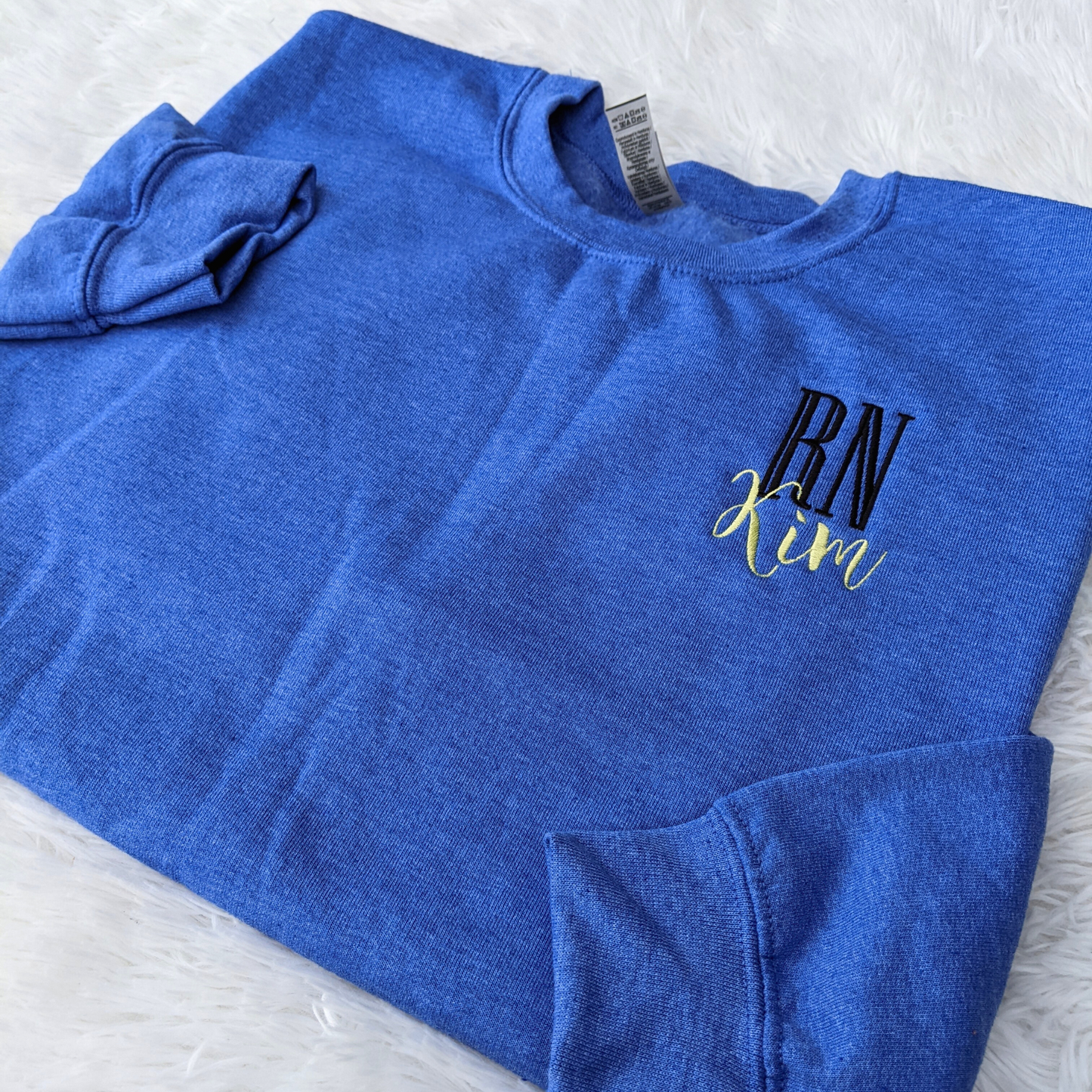 Sweatshirt - Crewneck - Credentials with Name