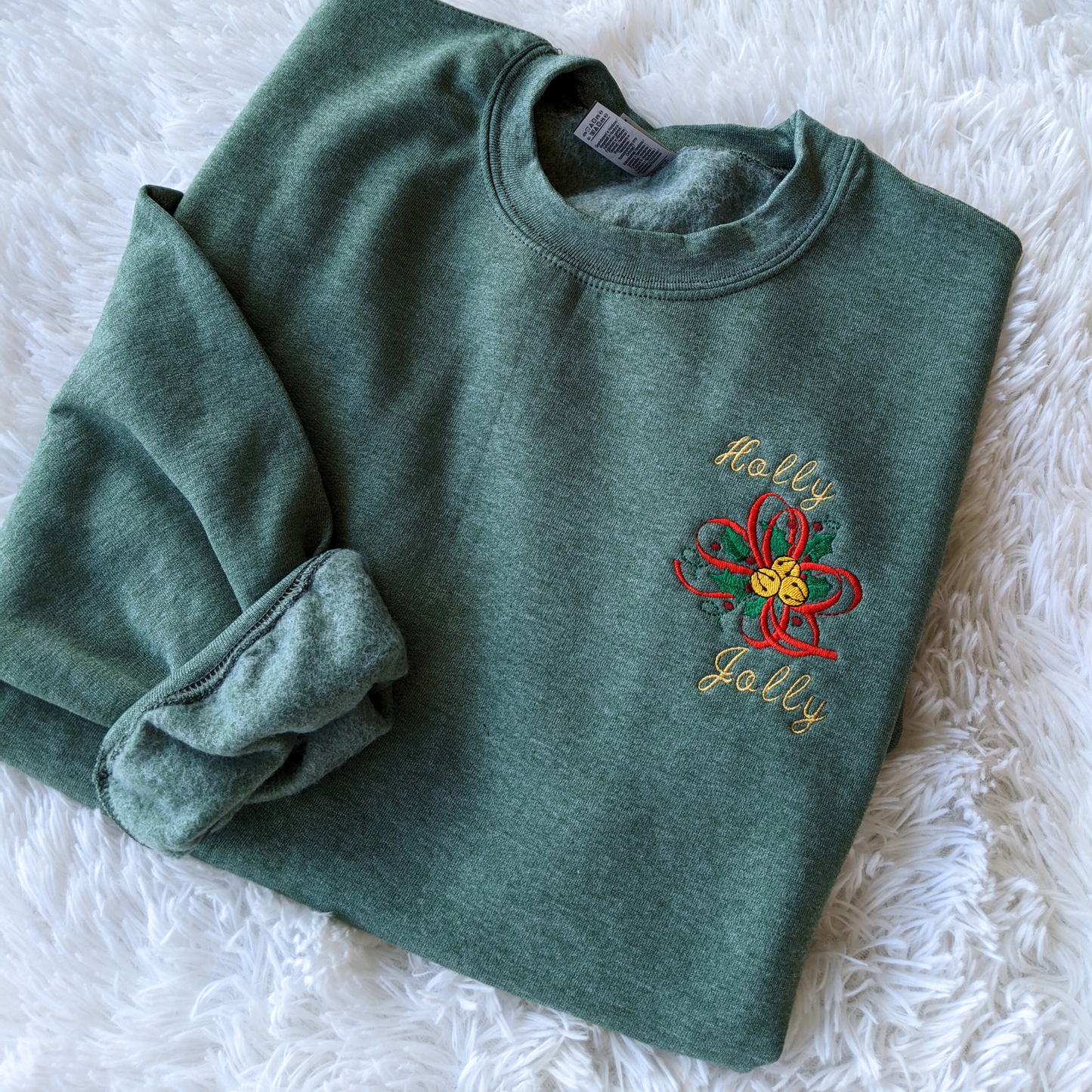 Sweatshirt - Crewneck - Holly Jolly